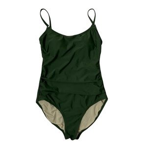 Kona Sol High Coverage One Piece Swimsuit Size M